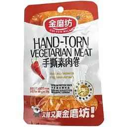 Снек из соевого мяса Golden Mill BBQ Flavor со вкусом барбекю 20 г