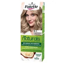 Стійка крем-фарба для волосся Palette Naturals 45300 холодний світло-русявий без аміаку 110 мл