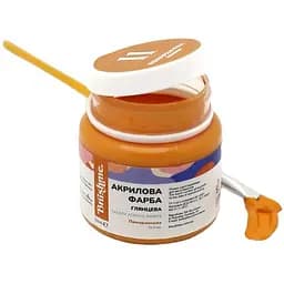 Акрилова фарба Brushme глянцева Помаранчева AP5011 50 мл