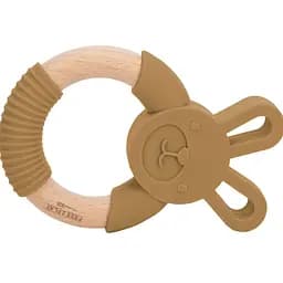 Прорізувач FreeOn силіконовий зайчик охра (49492)