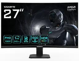 Монітор 27" Gigabyte iтор GS27FC2 Gaming Monitor Curved FHD VA 240Hz (GS27FC2 Gaming Monitor)