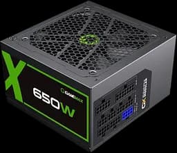 Блок живлення GameMax GX-650 Modular 650W 80+ Gold Black (GX-650 Modular) - мініатюра 2