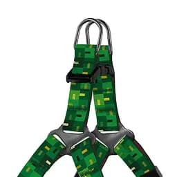 Шлея для собак дрібних порід BronzeDog Urban Art Піксель XXS 24-30 см - мініатюра 2