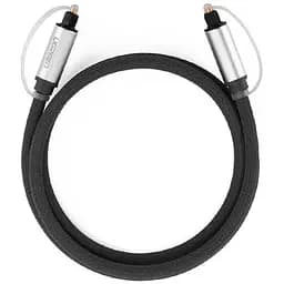 Кабель мультимедійний Optical Toslink 1.5m AV108 black Ugreen (10542)
