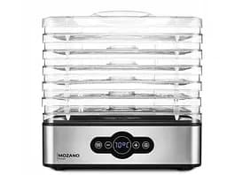 Сушарка дегідратор для харчових продуктів грибів і фруктів Mozano Dehydrator 400 Вт - мініатюра 5