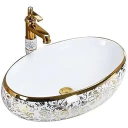 Умивальник Rea Meryl накладний білий REA-U5054, Білий