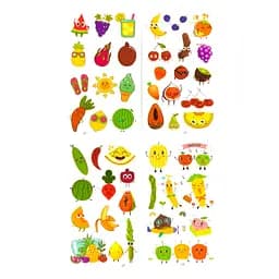 Набор детских временных тату Овощи и фрукты Fresh Tattoo tattoo-kids-mini-set-fruits