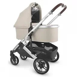 Прогулянкова коляска Uppababy Cruz V2 - Declan + Люлька Uppababy Carrycot-Declan-Oat Melange Silver Frame - мініатюра 10