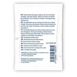 САШЕТ Лубрикант на водній основі Neutral water-based sliding gel, 6 мл Waterfeel (Іспанія) Waterfeel WF932039 102969 - мініатюра 2