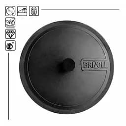 Кришка Brizoll, чавунна, 40 см (A400K) - мініатюра 2