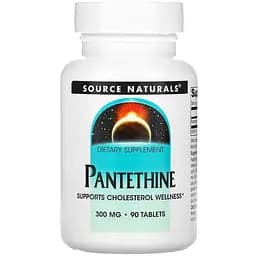 Вітаміни та мінерали Source Naturals Pantethine 300 мг 90 таблеток