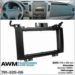 Перехідна рамка Mercedes-Benz Sprinter, Volkswagen Crafter AWM 781-325-06 - мініатюра 6