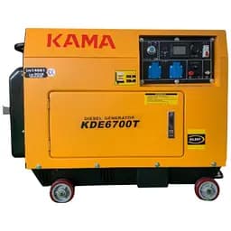 Генератор KAMA kde6700t / 5000 Вт / Дизель kde6700t)