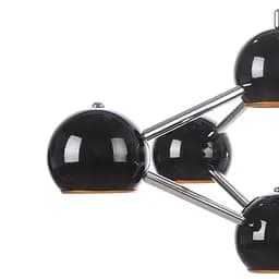 Люстра Brille молекула підвісна E14 40W BK (BL-317S/6) - мініатюра 3