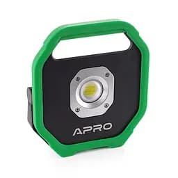 Прожектор світлодіодний Apro акумуляторний 10 Вт Li-ion 3,7V 4400 mAh 30412 - мініатюра 2
