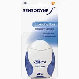 Зубна нитка Sensodyne для делікатного чищення зубів та ясен 30 м