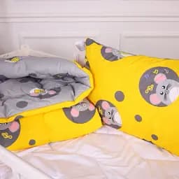 Набір дитячий MirSon зима Kids Time 20-0029 Funny mice 110x140 см EcoSilk: ковдра з подушкою (2200009664359)