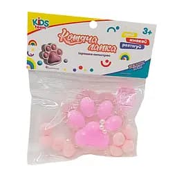 Антистрес Сквіш "М'які котячі лапки" Kids Team CKS-FB-60971_4 рожева