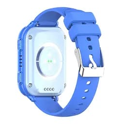 Смарт-годинник-телефон дитячі Wonlex KT33 з камерою WI-FI GPS SIM-карта силіконовий ремінець Blue (17776) - мініатюра 2