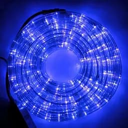 Світлодіодна стрічка LED 100м 220V Дюралайт Синя - мініатюра 6