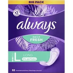Щоденні прокладки Always Daily Fresh Long Без запаху 52 шт. - мініатюра 2
