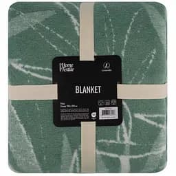 Плед Ardesto Leonardo Листя 200х220 см зелений (ART0411LT)