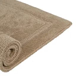 Килимок для ванної кімнати МВМ My Home Лиман 90х60 см холодний бежевий (BM-02 M COOL BEIGE) - мініатюра 3