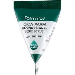 Скраб для обличчя FarmStay Cica Farm Baking Powder Pore Scrub з центеллою 7 г
