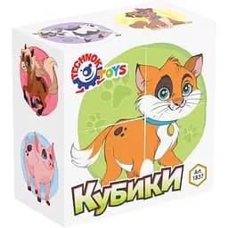 Кубики ТехноК Свійські тварини (1837)