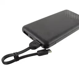 Зовнішній акумулятор Power bank XO PB312 10000 Mah батарея заряджання Чорний - мініатюра 4