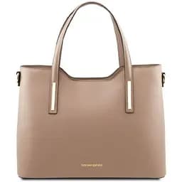 Сумка тоут через плечо женская кожаная Tuscany 37.5х27.5х16.5 см sum0028622