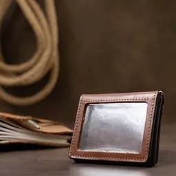 Шкіряна обкладинка для документів GRANDE PELLE 10х7,5х1 см acs0018522 - мініатюра 7
