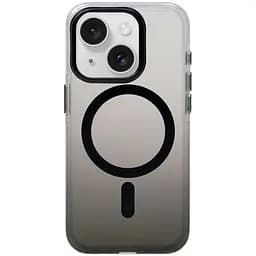 Чехол Epik TPU+PC Shadow with MagSafe для Apple iPhone 15, 6.1 Black