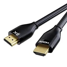 Кабель Cabletime HDMI - HDMI V 2.1 (M/M), 1 м, Black (CH12H) - мініатюра 2