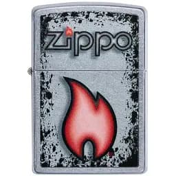 Запальничка Zippo Logo Flame Design