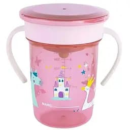 Поїльник-непроливайка Miniland Sippy Cup 360° Fantasy 270 мл (89649)