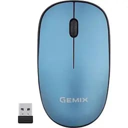 Миша Gemix GM195 синій оптична Wireless 1200 dpi (GM195BL)