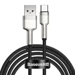 Кабель Baseus Cafule Series Metal USB - Type-C 66w 6A 2 метра CAKF000201