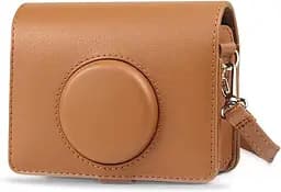 Чохол для фотоапарата Fujifilm Instax Mini EVO коричневий