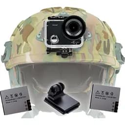 Екшн-камера Airon ProCam 7 Black Kit For Tactical Helmet (4822356754511) [133447] - мініатюра 7