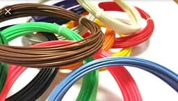 Набір ABS пластику для 3D ручки (3 кольори, 30 м) [52537] - мініатюра 2