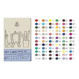 Набор цветных линеров, 72 цвета, IDEA10-AL72SET, 99IDEAS