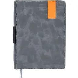 Щоденник недатований Buromax Verona A5 штучна шкіра/поролон 336 сторінок сірий (BM.20150-09)