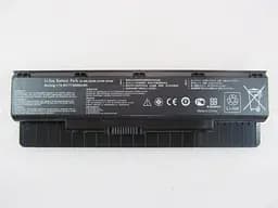 Акумулятор для ноутбука Asus A32-N56, 5200 mAh, 6cell, 10.8V, Li-ion, чорний