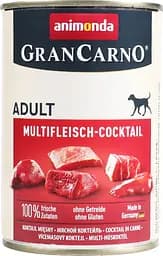 Вологий беззерновий корм для собак Animonda GranCarno Adult Multi Meat Cocktail, мультим'ясний коктейль, 400 г - мініатюра 4