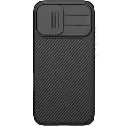 Карбонова накладка Nillkin CamShield Pro Magnetic для Apple iPhone 17 (6.3) Black - мініатюра 2