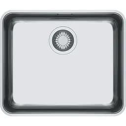 Кухонна мийка Franke Aton, нерж.сталь, прямокутник, без крил, 510х430х180мм, чаша - 1, накладна, ANX 110-48, нерж полірів.