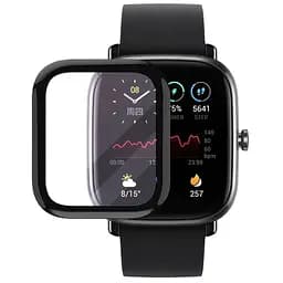 Полимерная пленка 3D (full glue) (тех.пак) для Xiaomi Amazfit GTS 2 mini Черный