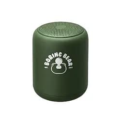 Детская портативная колонка Sanag X6S с игрушкой в ​​комплекте зеленый