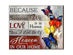 Алмазная мозаика Strateg Постер с бабочками 30х40 см